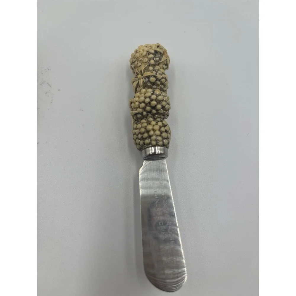 Fruit Cheese/Butter Knives Set Of 4 Boston Warehouse Stainless Steel.‎